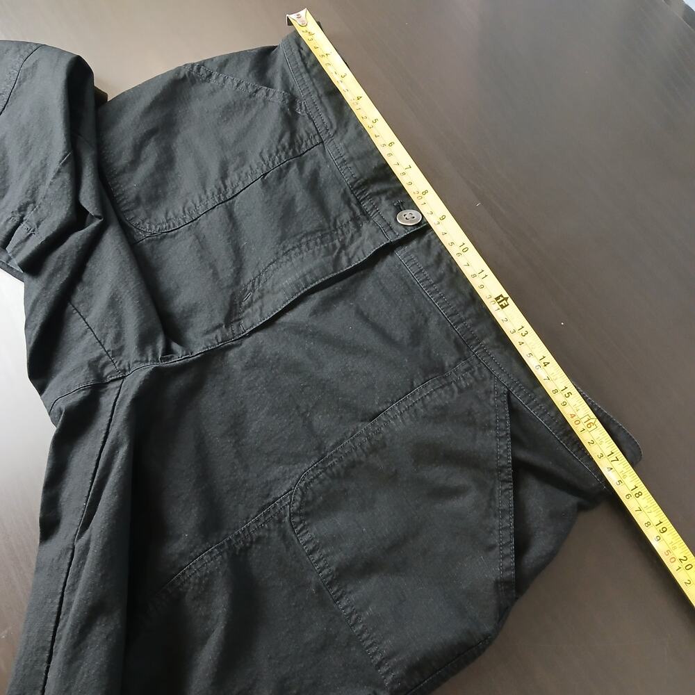 Chico's Black Capri Pants 2.5 Regular (L/14) stretch waist pockets - Picture 8 of 13
